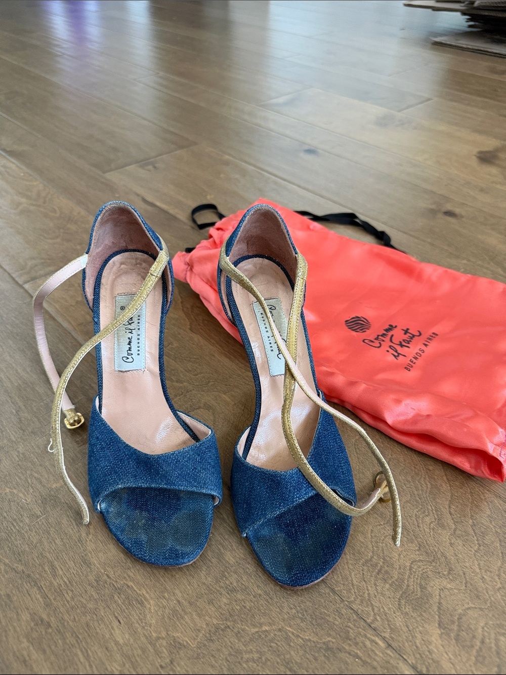 Comme il Faut Argentine Tango women’s leather tango shoes